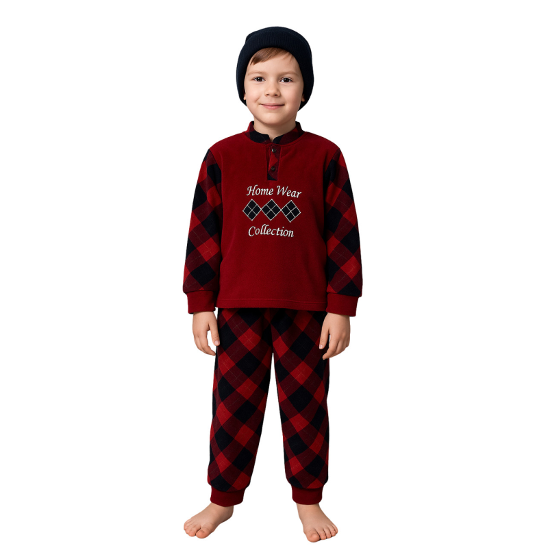 Флісова піжама для хлопчика Home Wear — стиль і комфорт 110