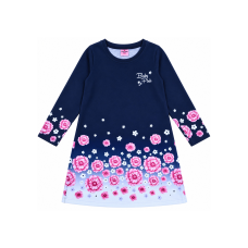 Сукня для дівчинки з довгим рукавом та квітковим принтом Baby Pink, р. 98